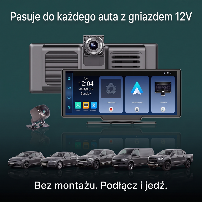 Pasuje do każdego auta, bez warsztatu