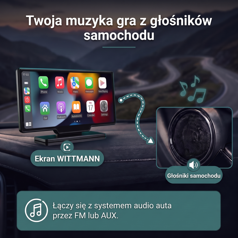 Dźwięk z głośników twojego auta